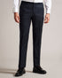 OWENT-Trousers-Slim Jacquard Check Suit Trousers- Ted Baker Romania